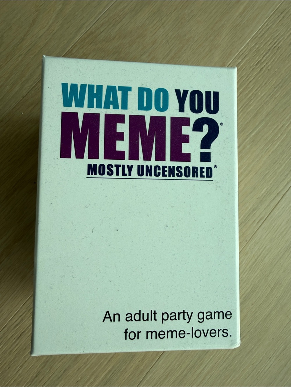 What Do You Meme Card Game